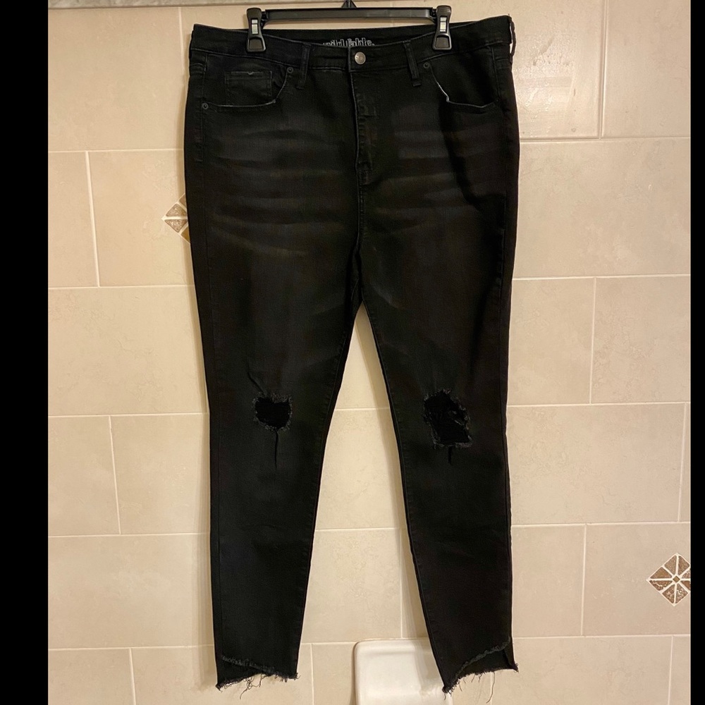 Wild Fable Slightly Distressed Skinny Jeans